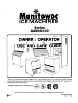 Manitowoc G0200 G0400 Installation guide