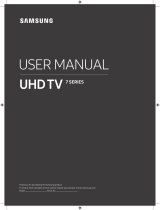 Samsung UE43RU7459U User manual