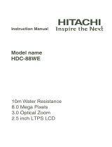 Hitachi HDC-88WE User manual