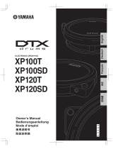 Yamaha XP120T User manual