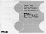 Yamaha DD-5 Owner's manual