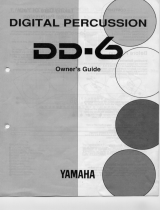 Yamaha DD-6 Owner's manual