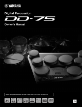Yamaha DD-75 Owner's manual