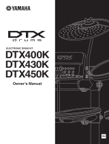 Yamaha DTX450K Owner's manual