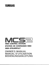 Yamaha MCS2 Owner's manual