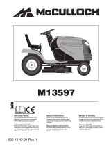 McCulloch Lawn Mower 532 43 42-91 Rev. 1 User manual