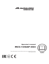 McCulloch M53-150AP 4x4 Owner's manual