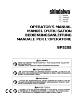 Shindaiwa BP520S User manual
