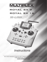 MULTIPLEX Royal Sx 16 Elegance Owner's manual