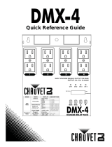 CHAUVET DJ DMX-4 Reference guide