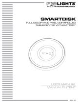 ProLights Full colour and pixel controlled table centre User manual