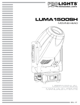 ProLights LUMA1500SH User manual