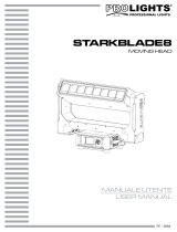 ProLights STARKBLADE8 User manual