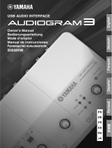 Yamaha Audiogram3 Owner's manual