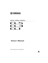 Yamaha CL3 Owner's manual