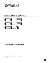 Yamaha CL1 Owner's manual