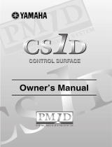Yamaha CS1D Owner's manual