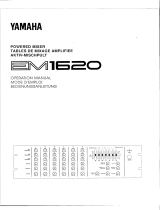Yamaha EM1620 Owner's manual