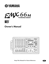 Yamaha EMX66M Owner's manual