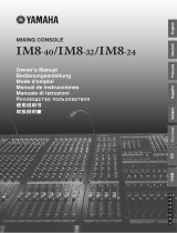 Yamaha IM8 User manual