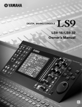 Yamaha LS9 Owner's manual