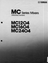 Yamaha MC1204 Owner's manual