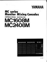 Yamaha MC1608M Owner's manual