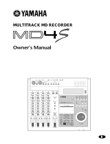 Yamaha MD4S User manual