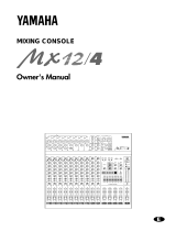 Yamaha MX12 Owner's manual