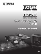 Yamaha PM5D Owner's manual