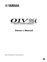 Yamaha 01V96 Owner's manual