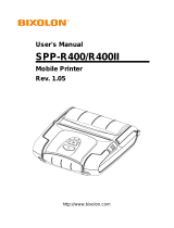 BIXOLON SPP-R400 User manual