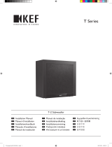 KEF T series Owner's manual