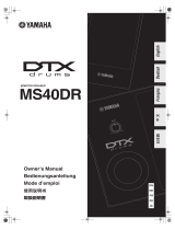 Yamaha MS40DR User manual