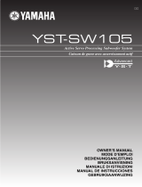 Yamaha YST-SW105 Owner's manual