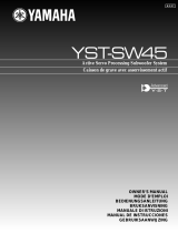 Yamaha YST-SW45 Owner's manual