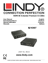 Lindy 100m C6 HDBaseT HDMI, RS232 & IR Extender User manual