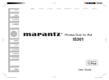 Marantz MP3 Docking Station IS301 User manual