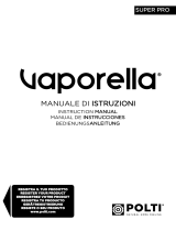 Polti Vaporella Super Pro Owner's manual