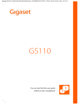 Gigaset Full Display HD Glass Protector (GS110) Owner's manual