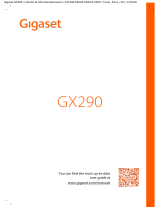 Gigaset Full Display HD Glass Protector (GX290) Owner's manual
