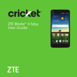 ZTE Blade X Max Cricket Wireless User guide