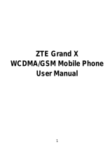 ZTE Grand-X User manual