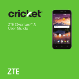 ZTE Overture 3 Cricket Wireless User guide