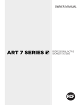 RCF Art 735-A MK IV User manual