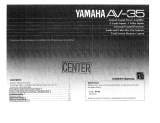 Yamaha AX-35 Owner's manual