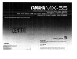 Yamaha MX-55 Owner's manual