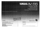 Yamaha AV-55 Owner's manual