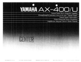 Yamaha AX-400 Owner's manual