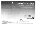 Yamaha AX-55 Owner's manual